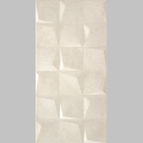 Baku White Cube Wall Tiles