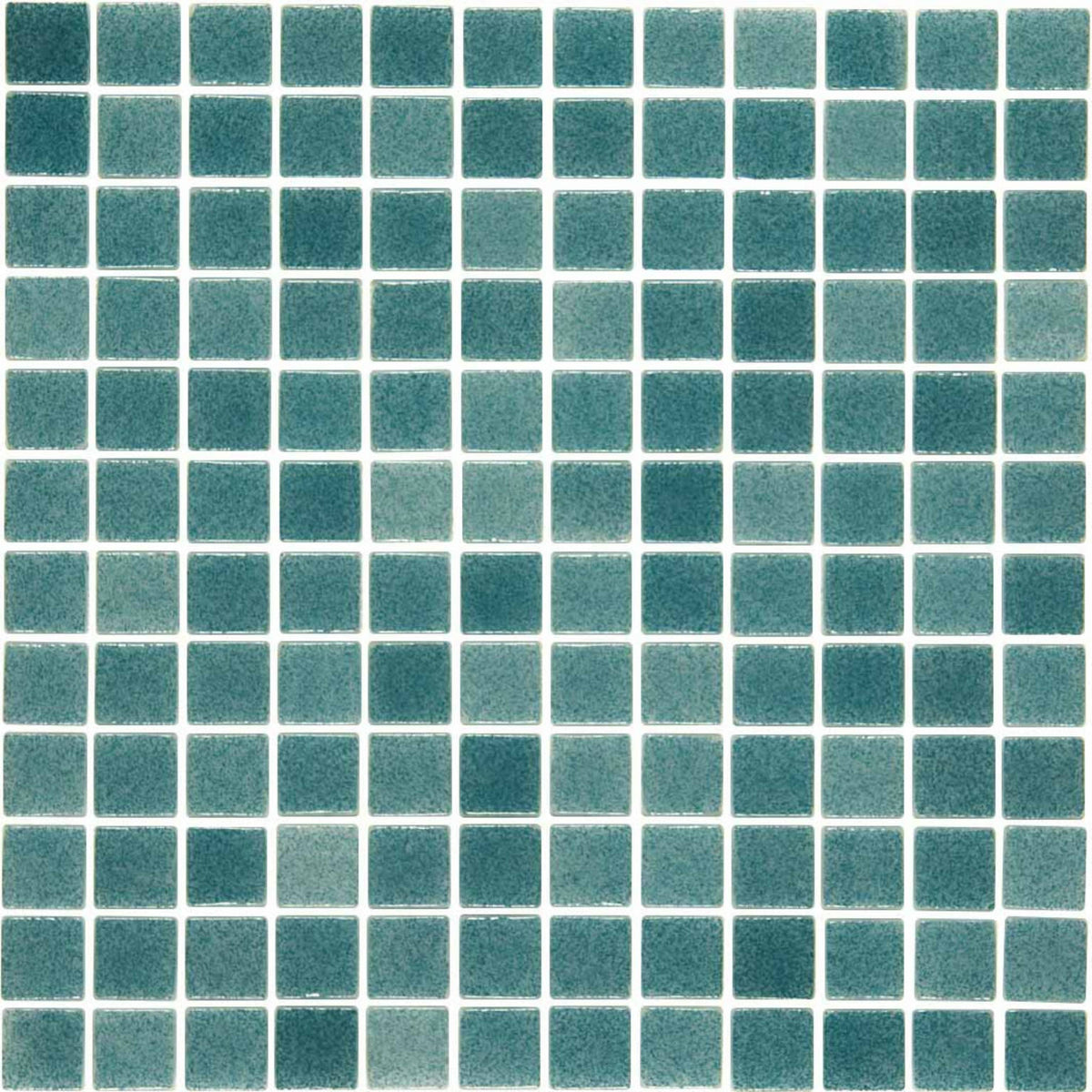 Cut Sample: Verde Aquamarine Green Gloss Glass Wall Tiles