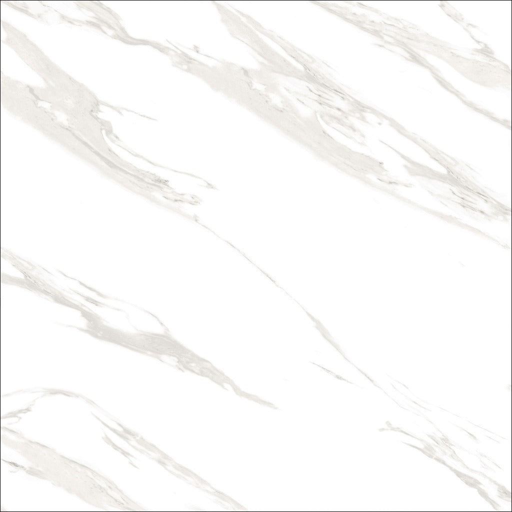 Calacatta Bianco White Marble Floor Tiles