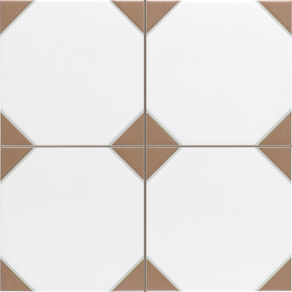 Canterbury Terracotta Octagon Tiles