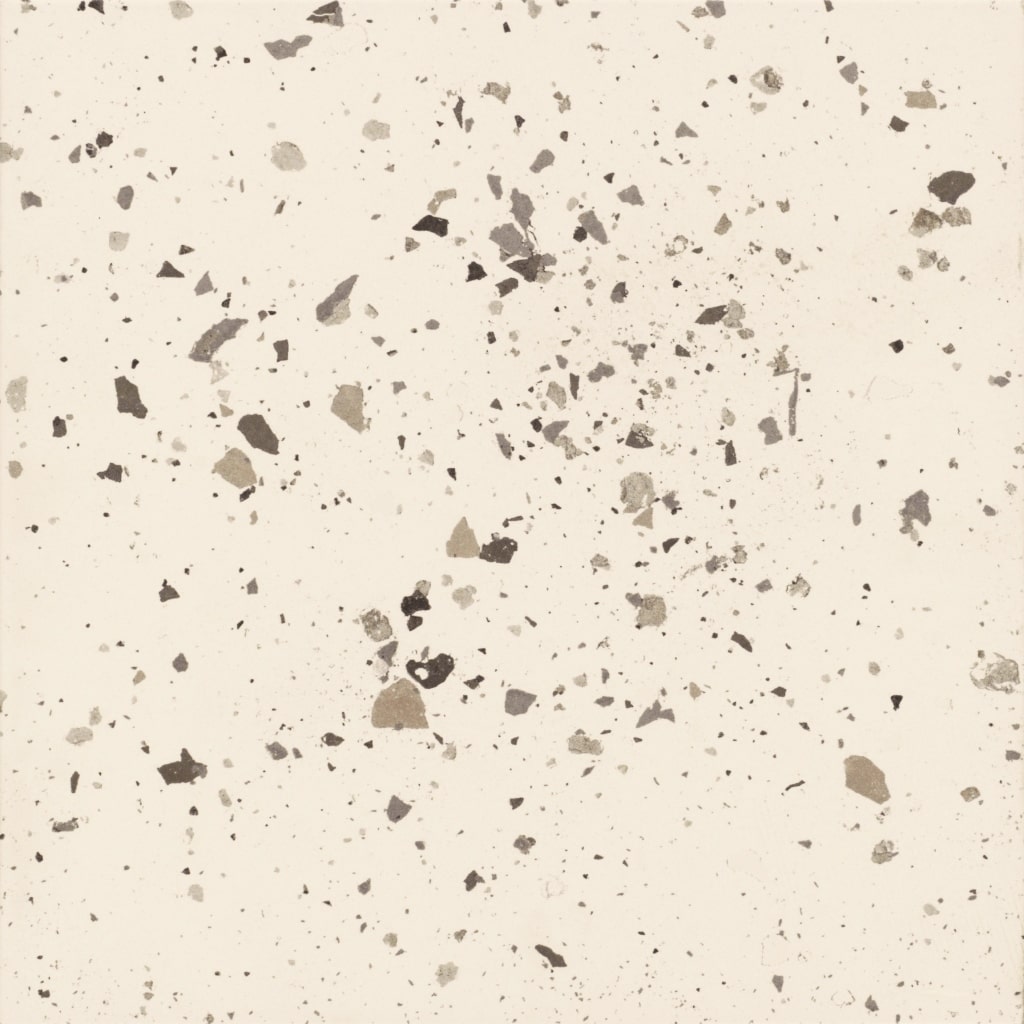 Carnival White Terrazzo Floor Tiles – Matt
