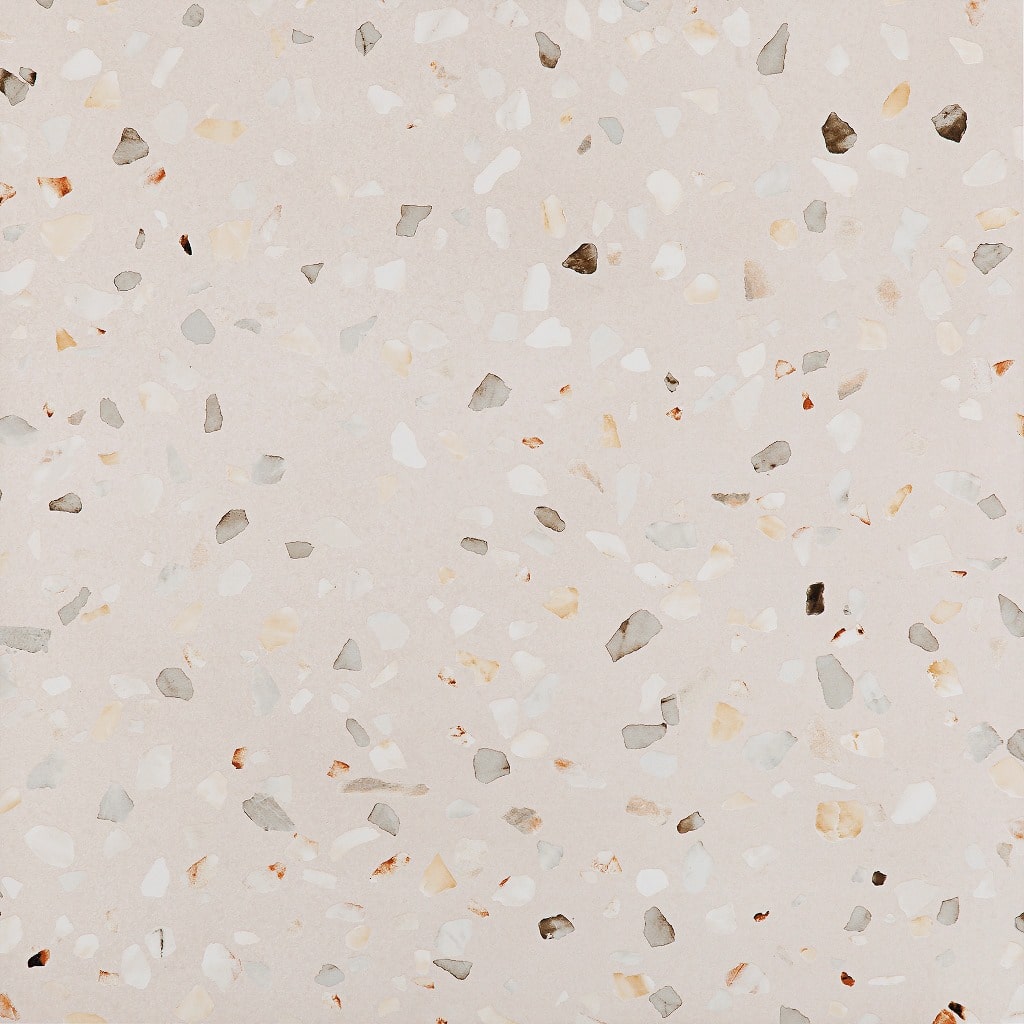 Doria Beige Terrazzo Porcelain Tile - Rectified