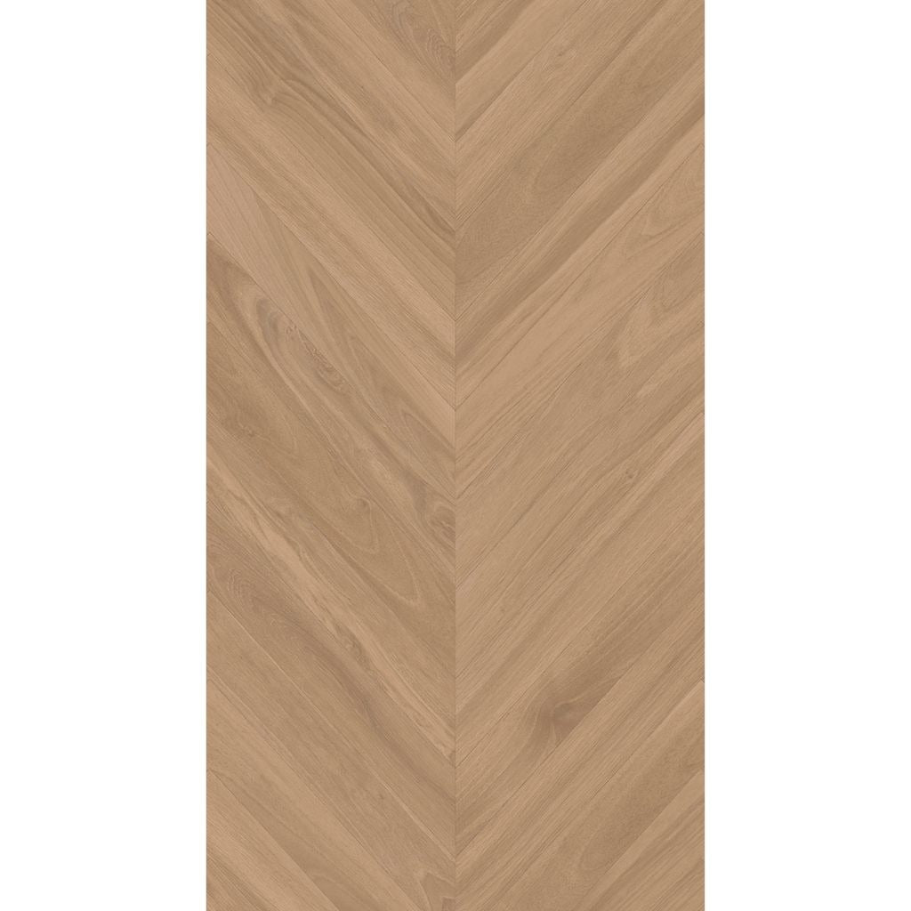 Ebony Honey Wood Effect Herringbone Tiles - Rectified