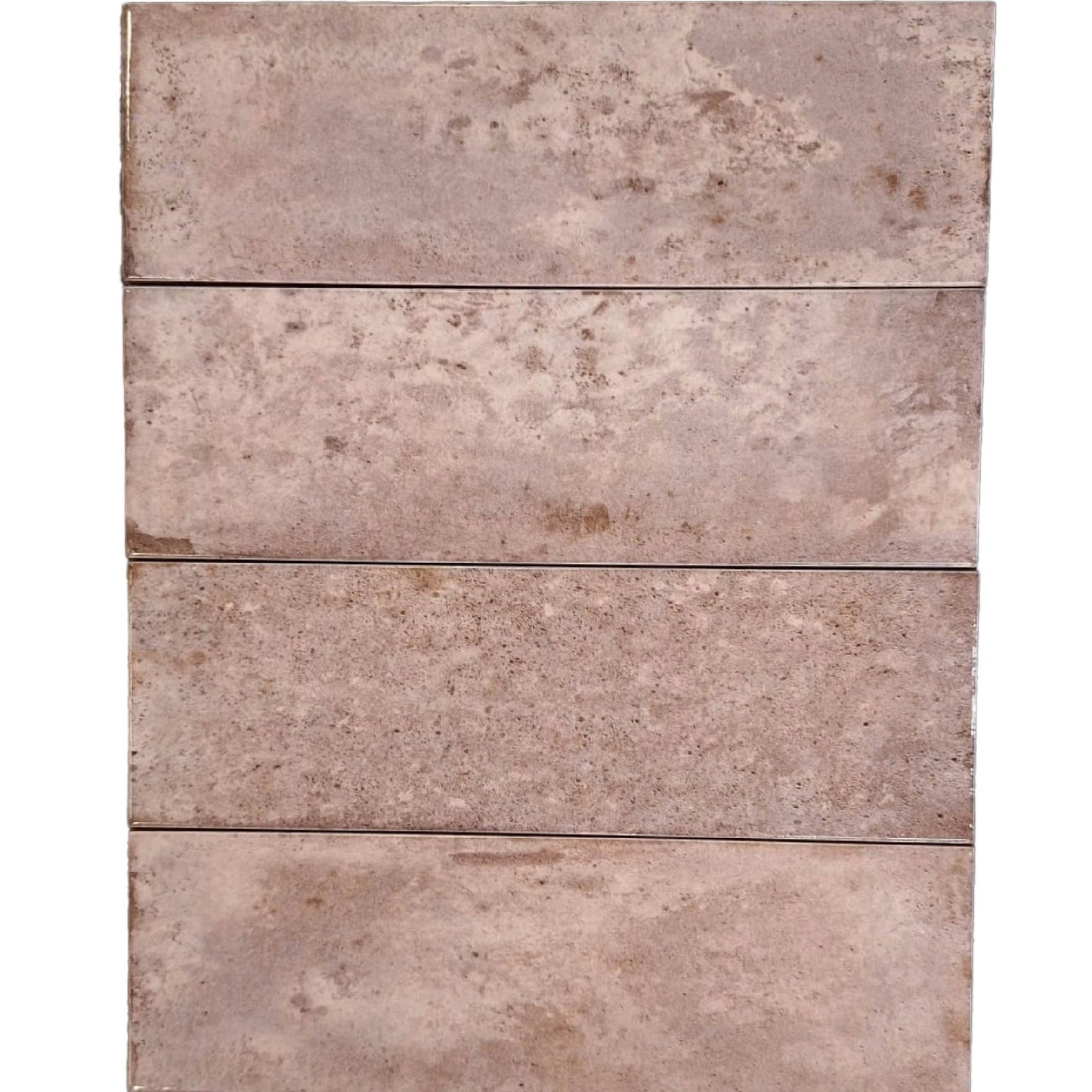 Cut Sample: Eros Pink Gloss Metro Wall Tiles