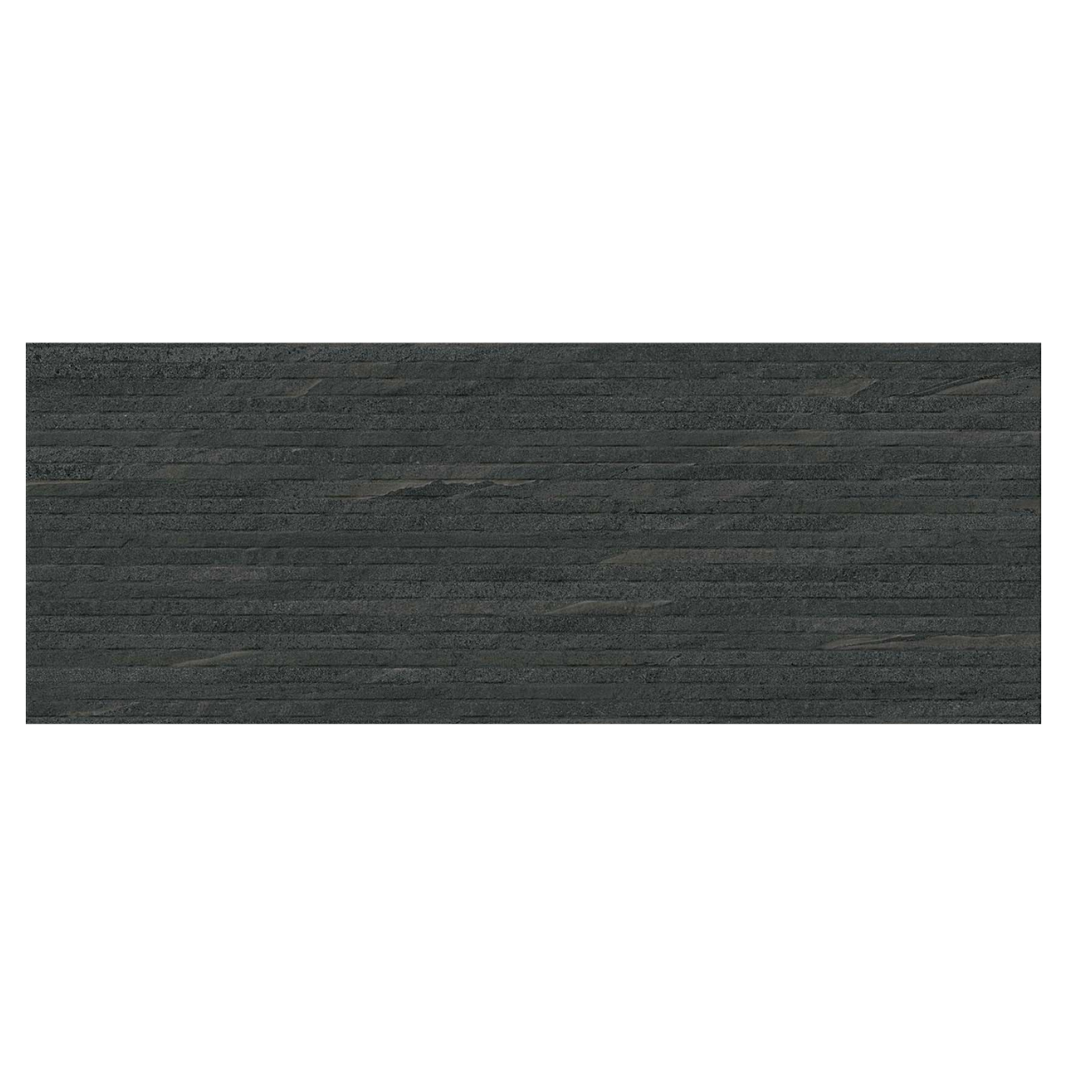 Cut Sample: Eddystone Mica Black Decor Stone Tiles – 60x120