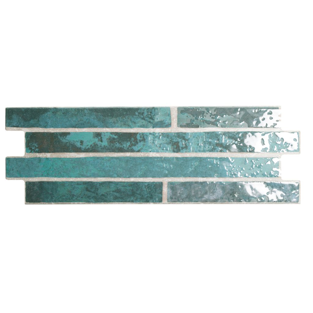 Harlem Teal Stick Tiles