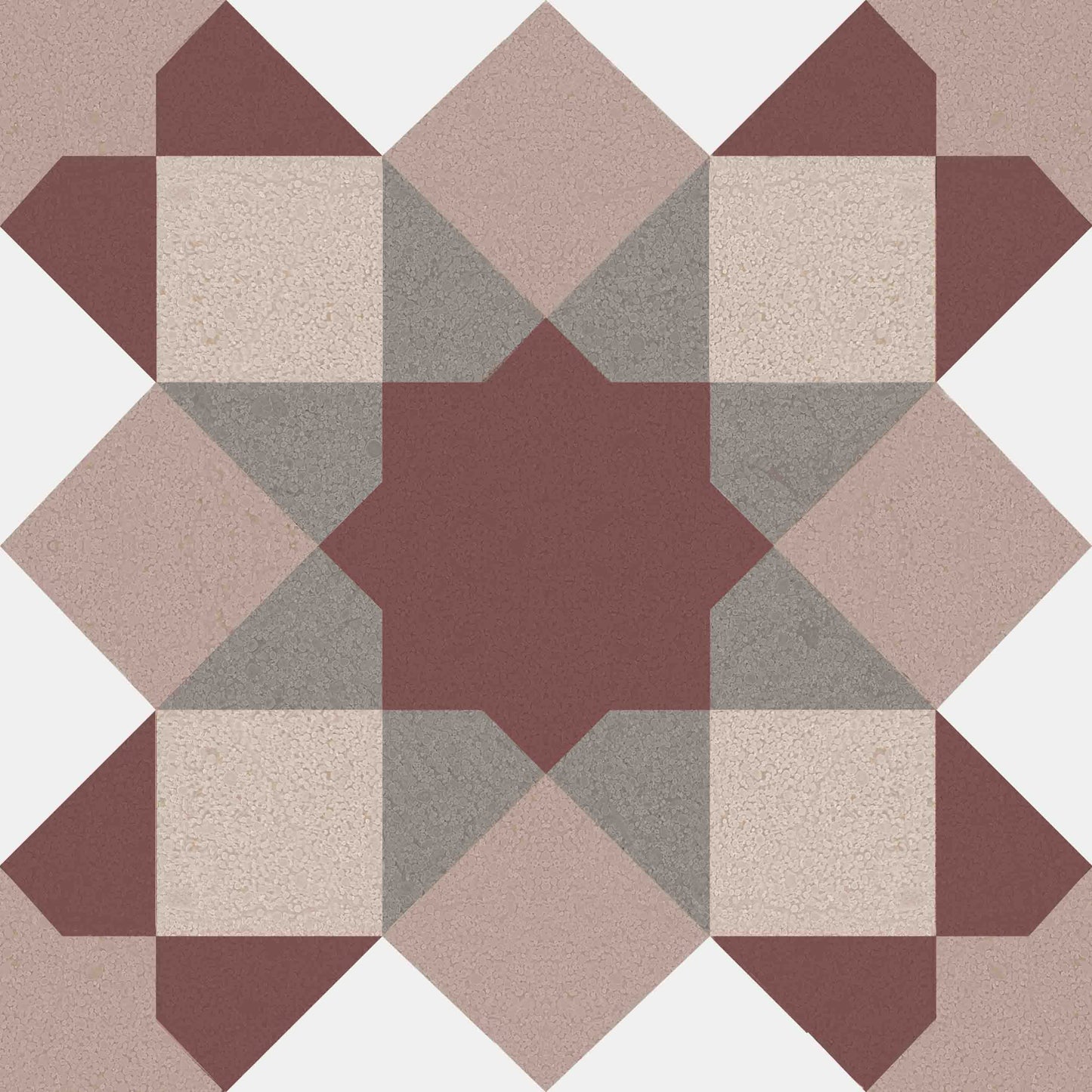 Hydra Pink Geometric Porcelain Wall & Floor Tiles – 20 x 20cm