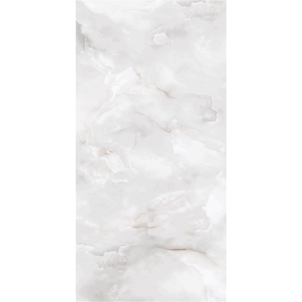 Cut Sample: Orsis Marble White Porcelain Tiles