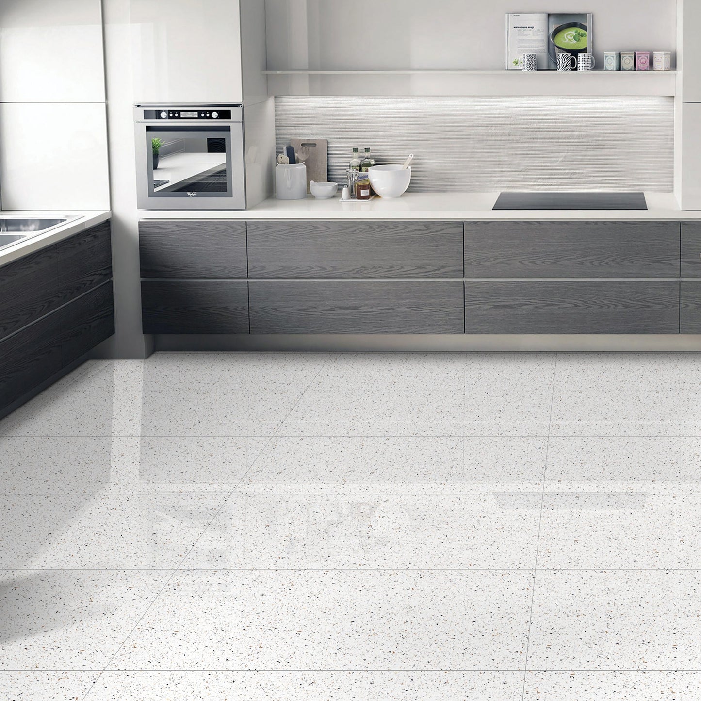 Cut Sample: Multi Mosaic Tutti Frutti Tiles