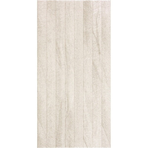 Reval Light Grey Textured Wall Tiles