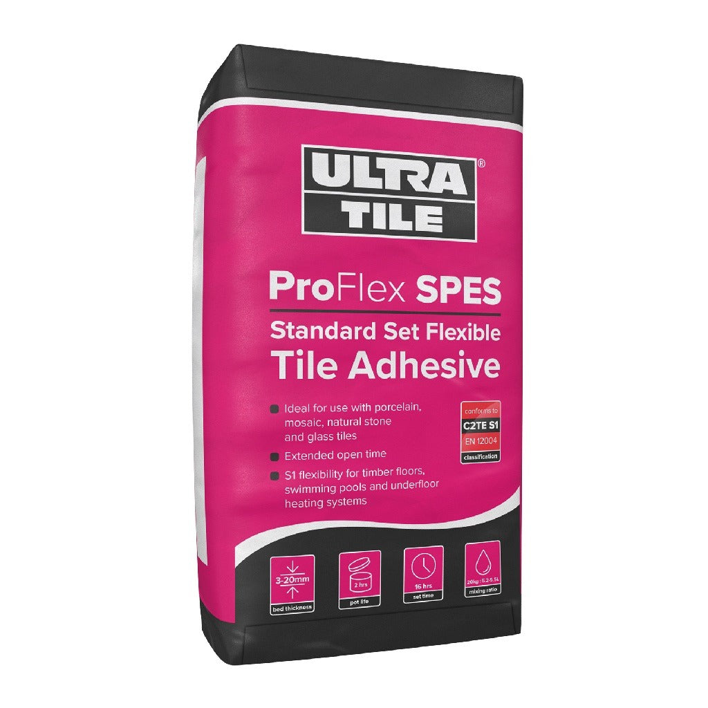 UltraTile ProFlex SPES Standard Set Grey Flexible Tile Adhesive