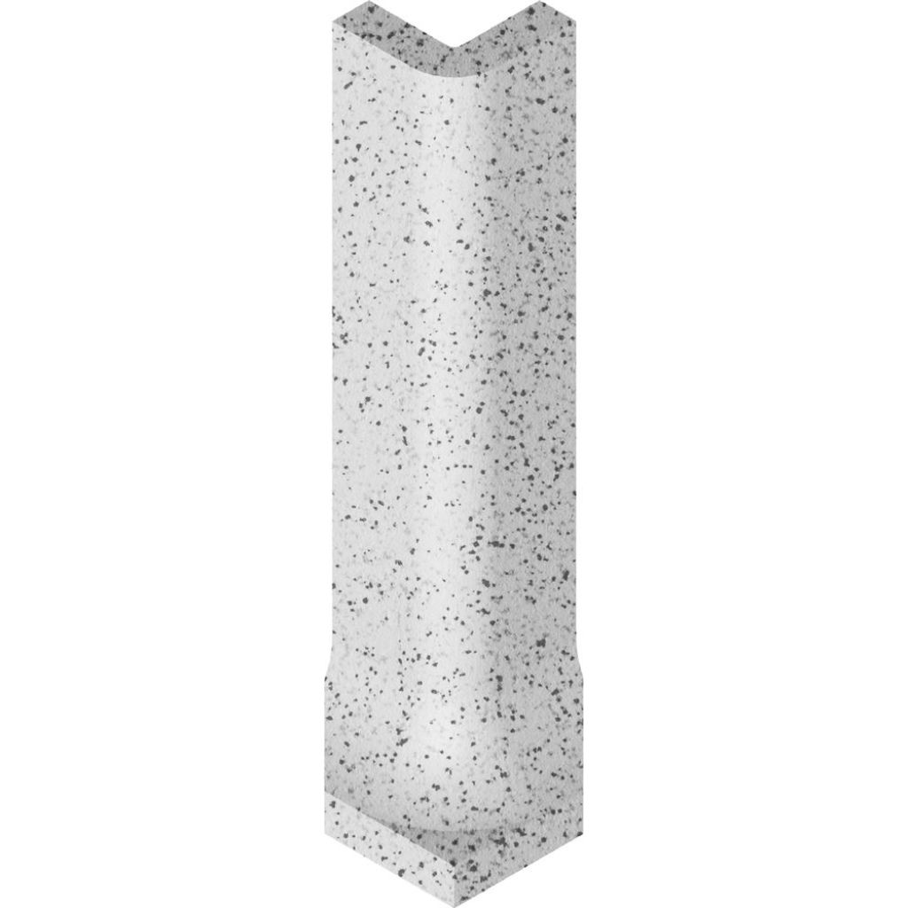 Dotti Light Grey External Angle Tiles