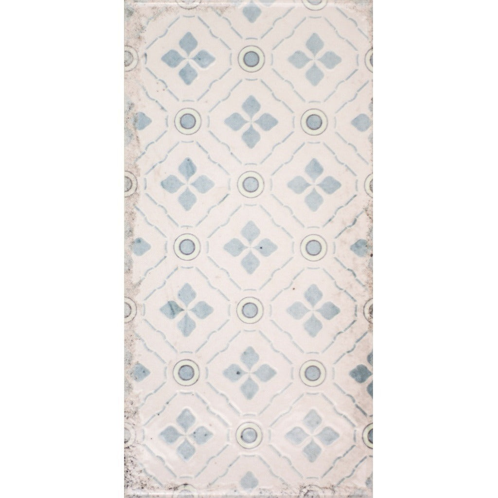Vita Green Patterned Wall Tiles