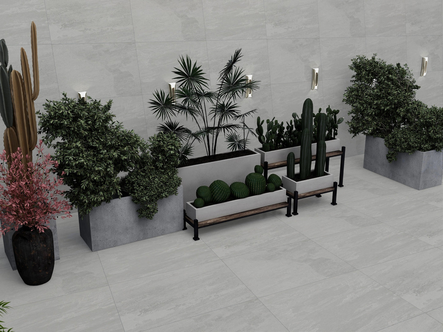 Kandla Grey Outdoor Porcelain Tiles