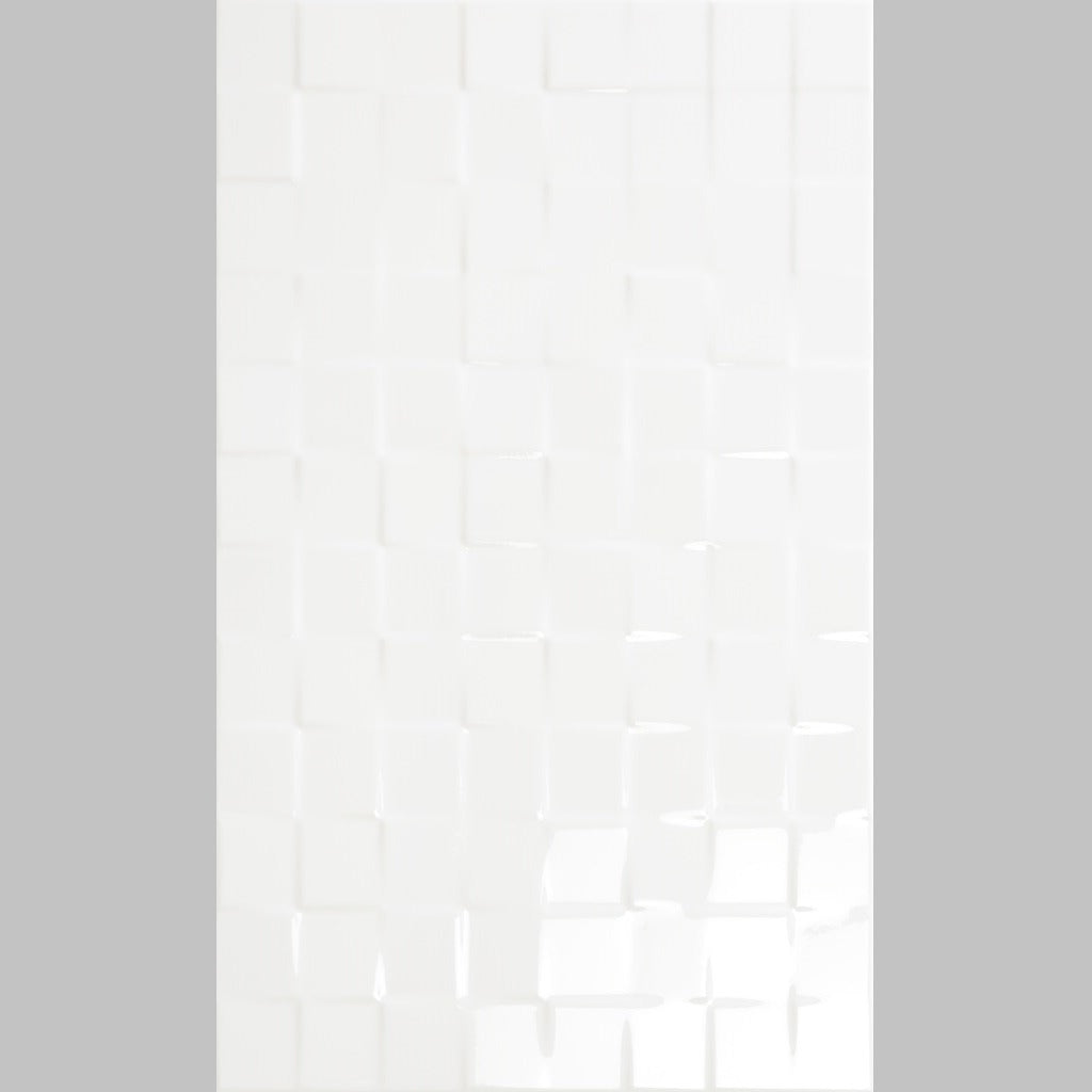 White 3D Cube Tiles