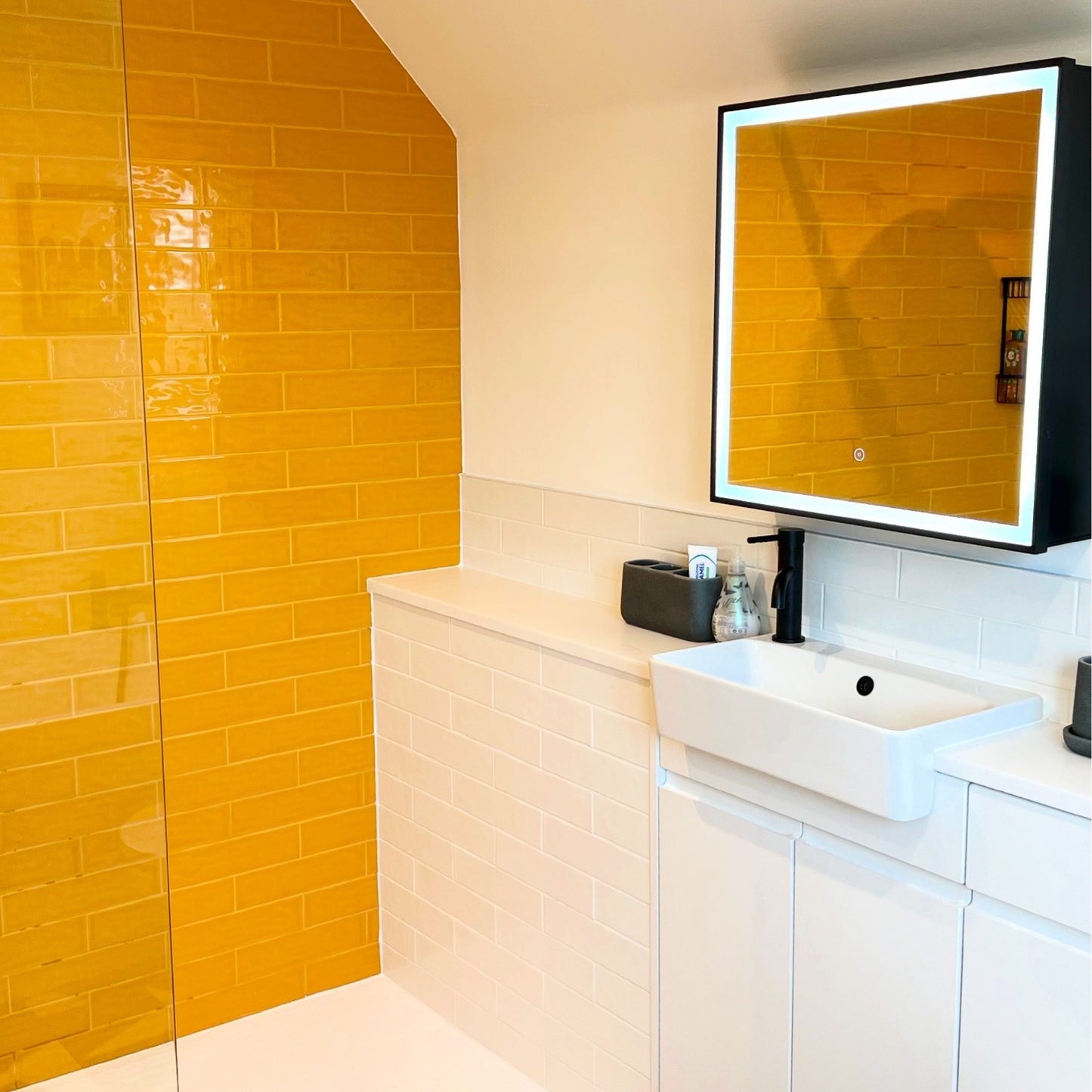 Handcraft Mustard Yellow Tiles - Gloss
