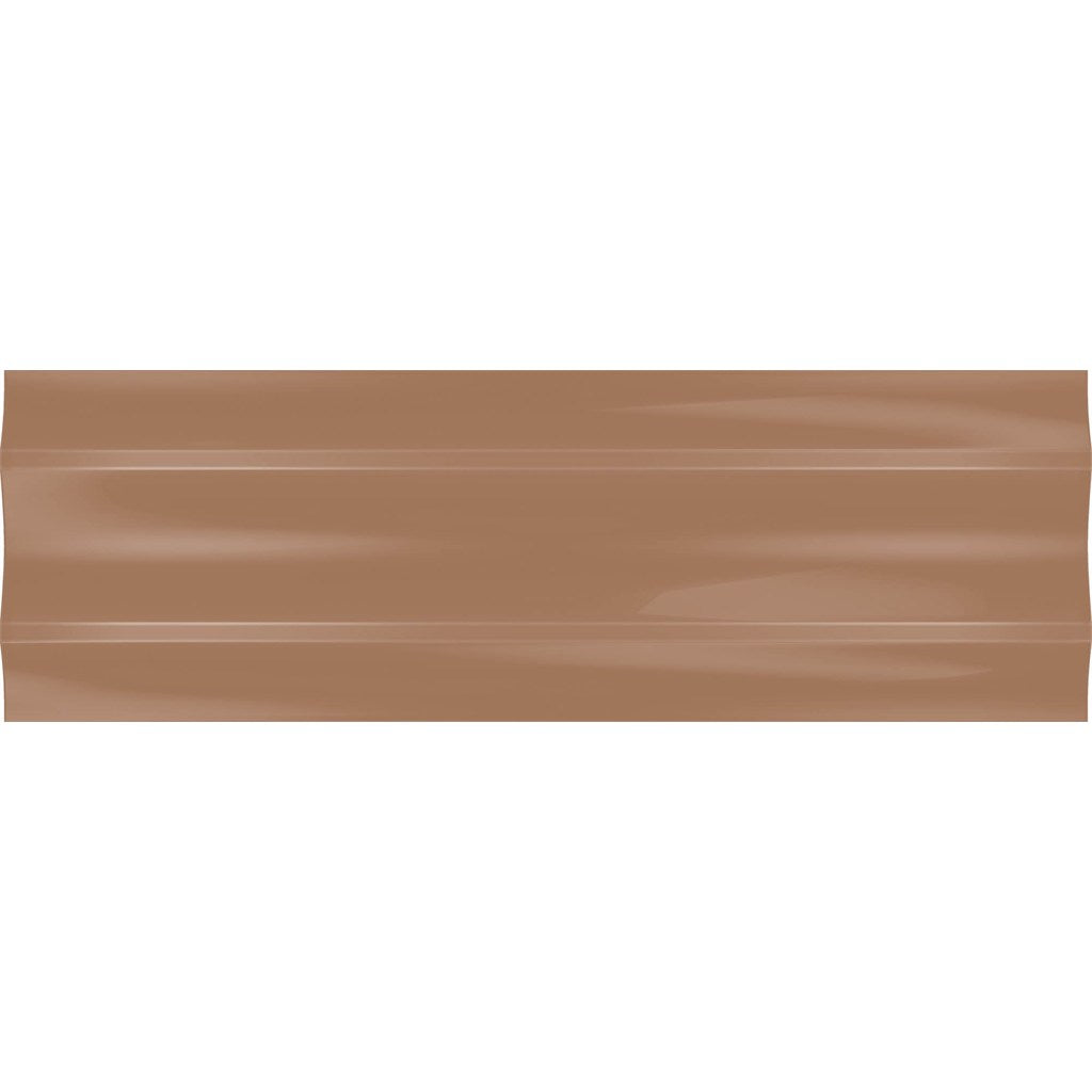 Maori Terracotta Brown Satin Ceramic Wall Tiles