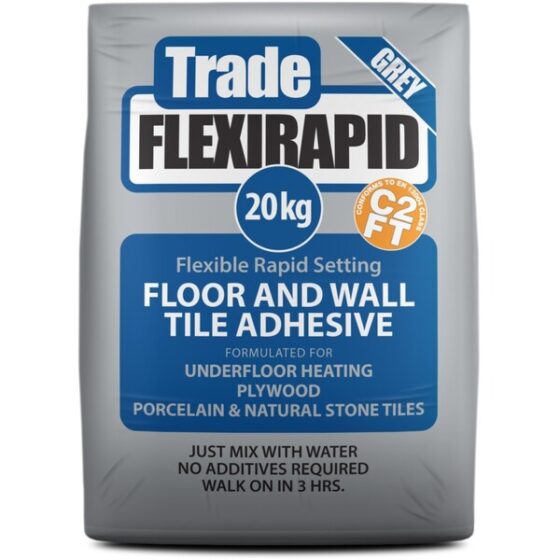 Rapid set flexible tile adhesive Trade Price Adhesives