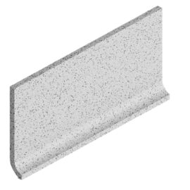 Dotti Diamond Light Grey Skirting Tiles 10x15