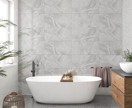 Ocean Marble Glossy Grey Tiles