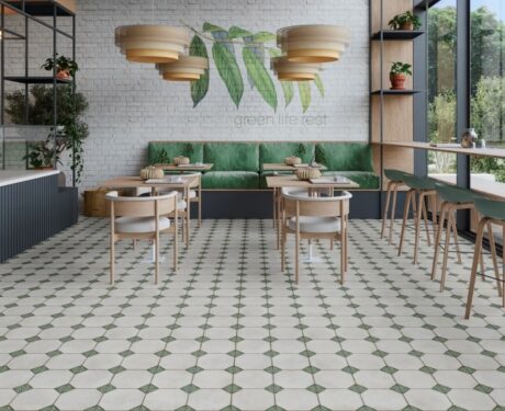 York Green Pattern Tiles