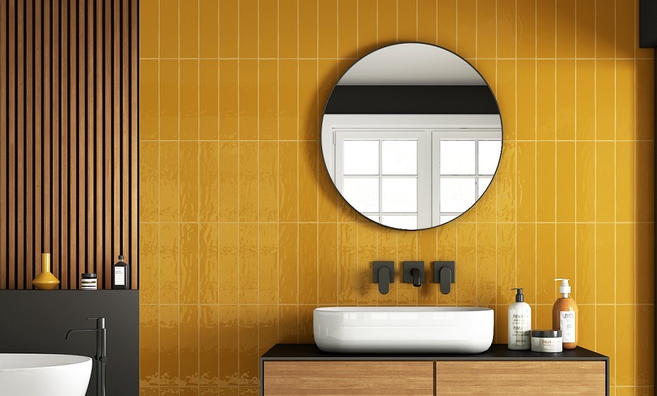 Handcraft Mustard Metro Tiles Wall Tiles