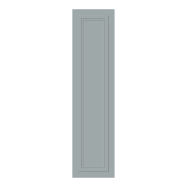 Boiserie Light Blue Wall Panelling