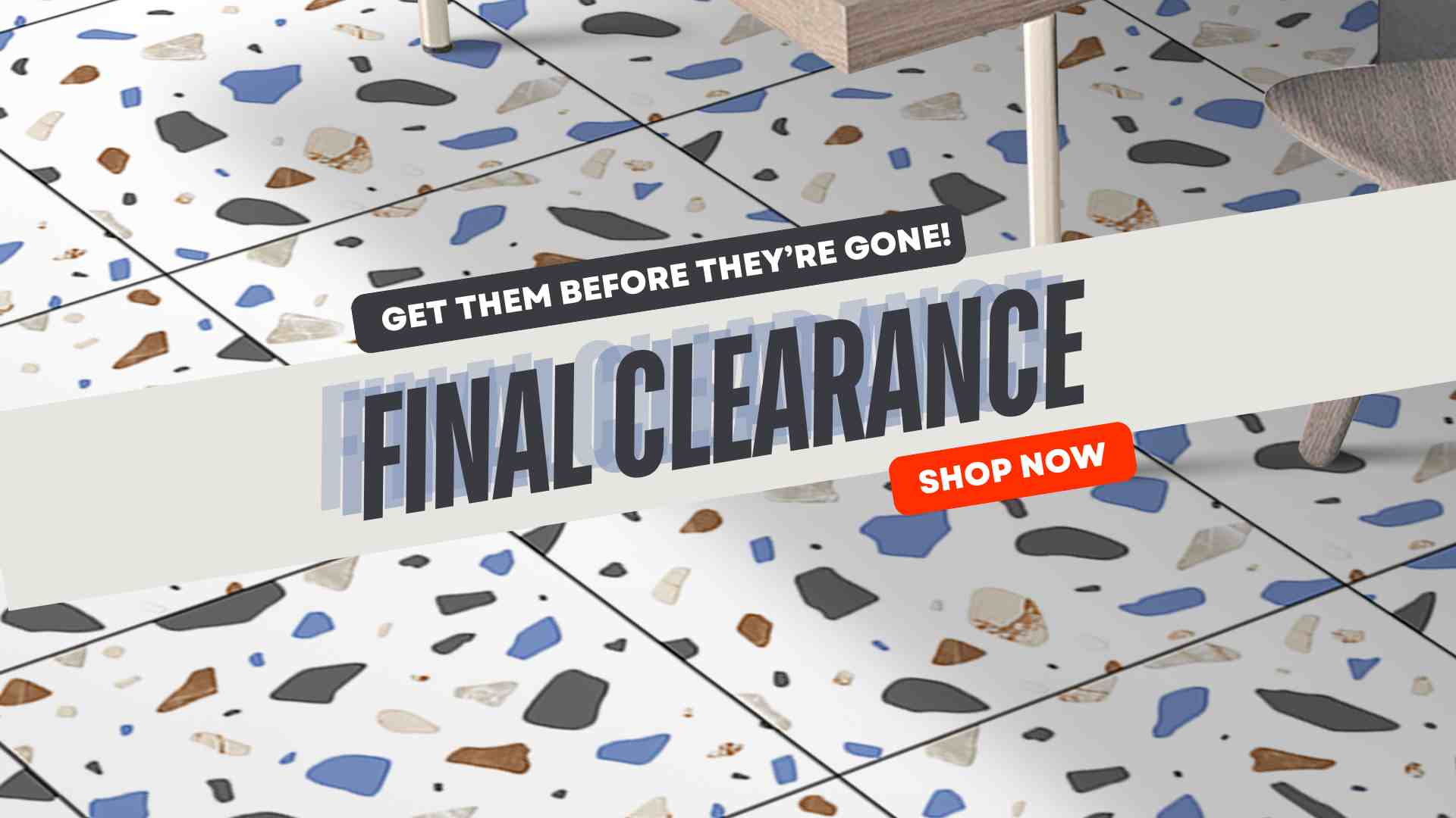 Final clearance banner