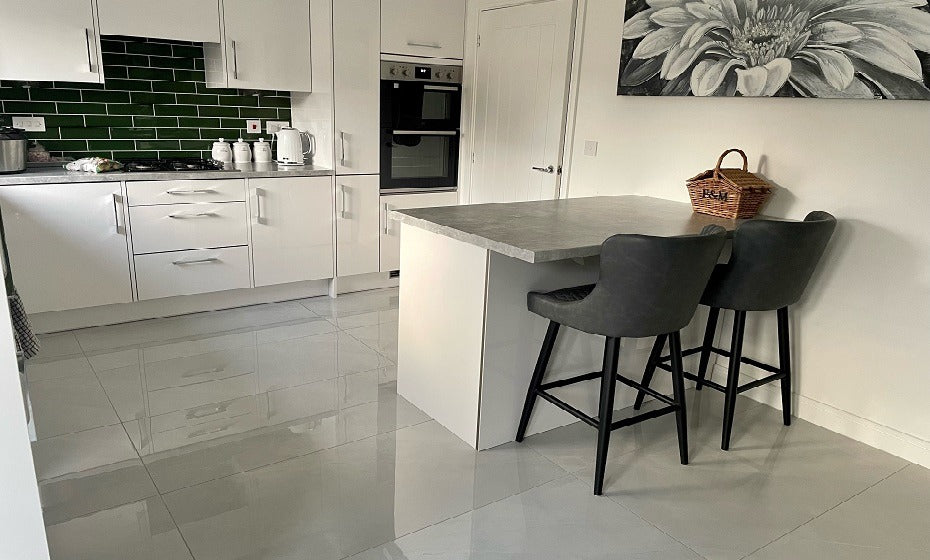 Gorgeous Greige Kitchen