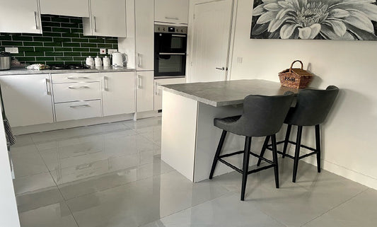 Gorgeous Greige Kitchen