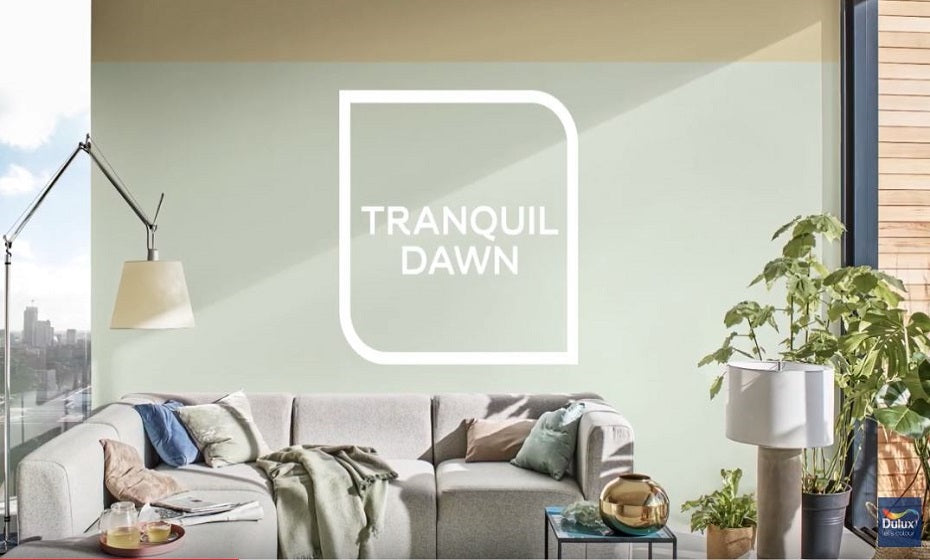 Tiles to complement Dulux Tranquil Dawn: Colour of the Year 2020