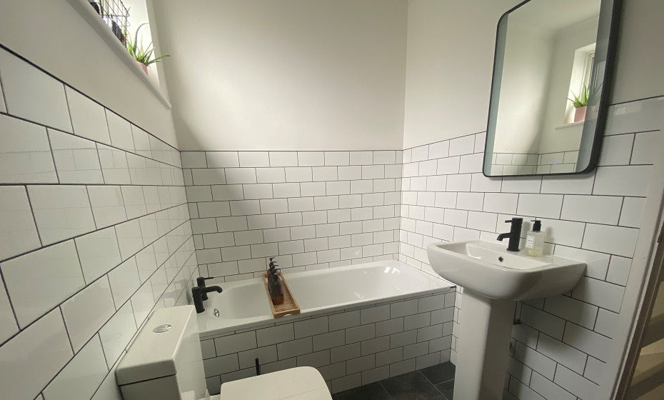 Betsan and Steffan's Versatile Metro Bathroom Tiles