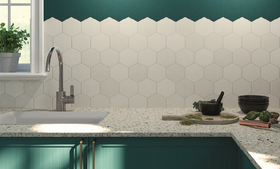 10 Heavenly Hexagon Tile Ideas