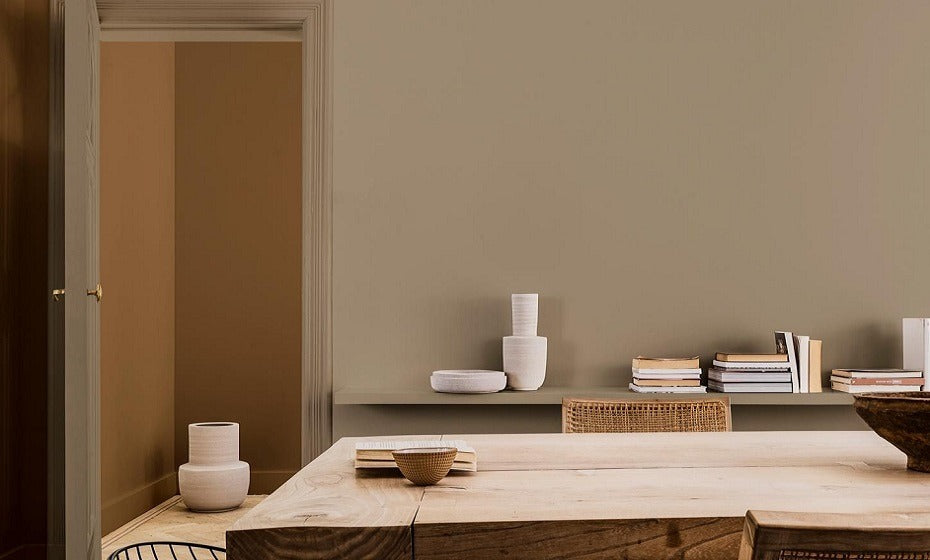 Tiles to accompany Dulux Brave Ground, Colour of the Year 2021
