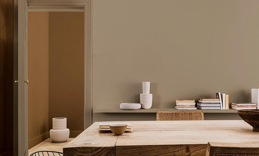 Tiles to accompany Dulux Brave Ground, Colour of the Year 2021