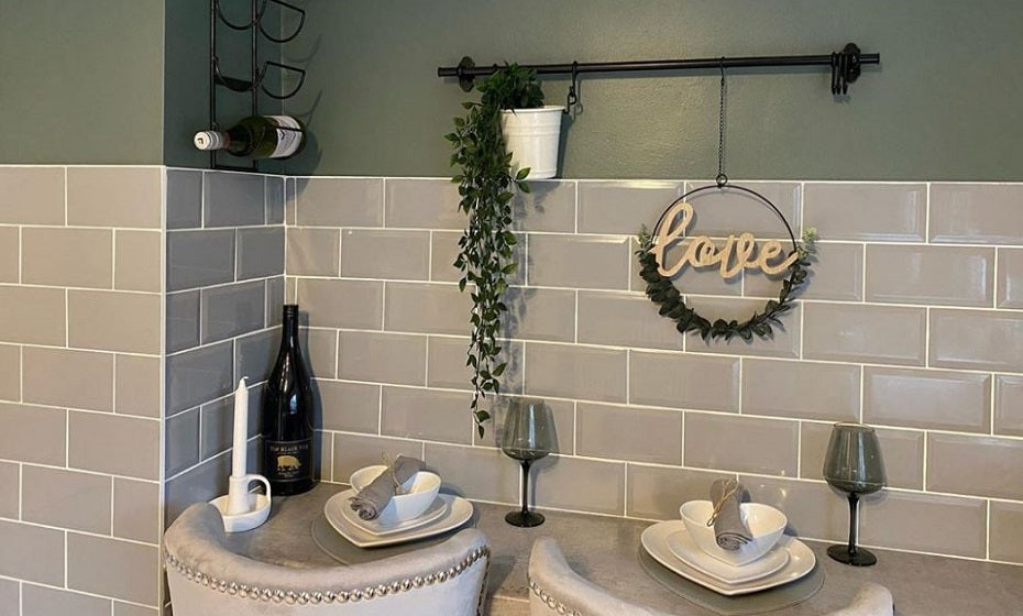 Hannah's Glorious Scandi Grey and White Kitchen