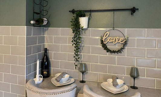Hannah's Glorious Scandi Grey and White Kitchen
