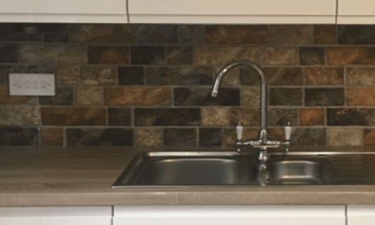 Trina's Stunning Brick Effect Kitchen