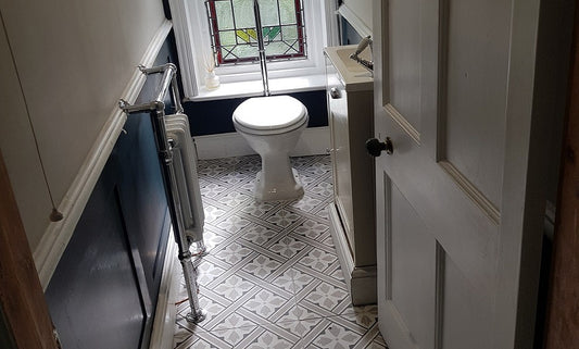 Beth's Classic Cloakroom Floor Tiles