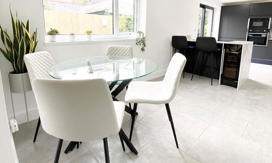 Georgia's Wow Factor Home with Grey Industrial Tiles