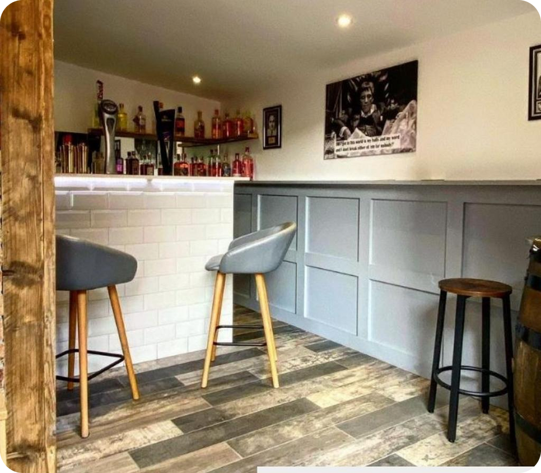 Moroccan Patterned Tiles Floor Transformation