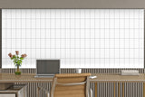 White Flat Subway Tiles - Matt