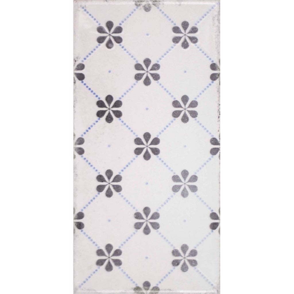 Vita Blue and White Pattern Tiles