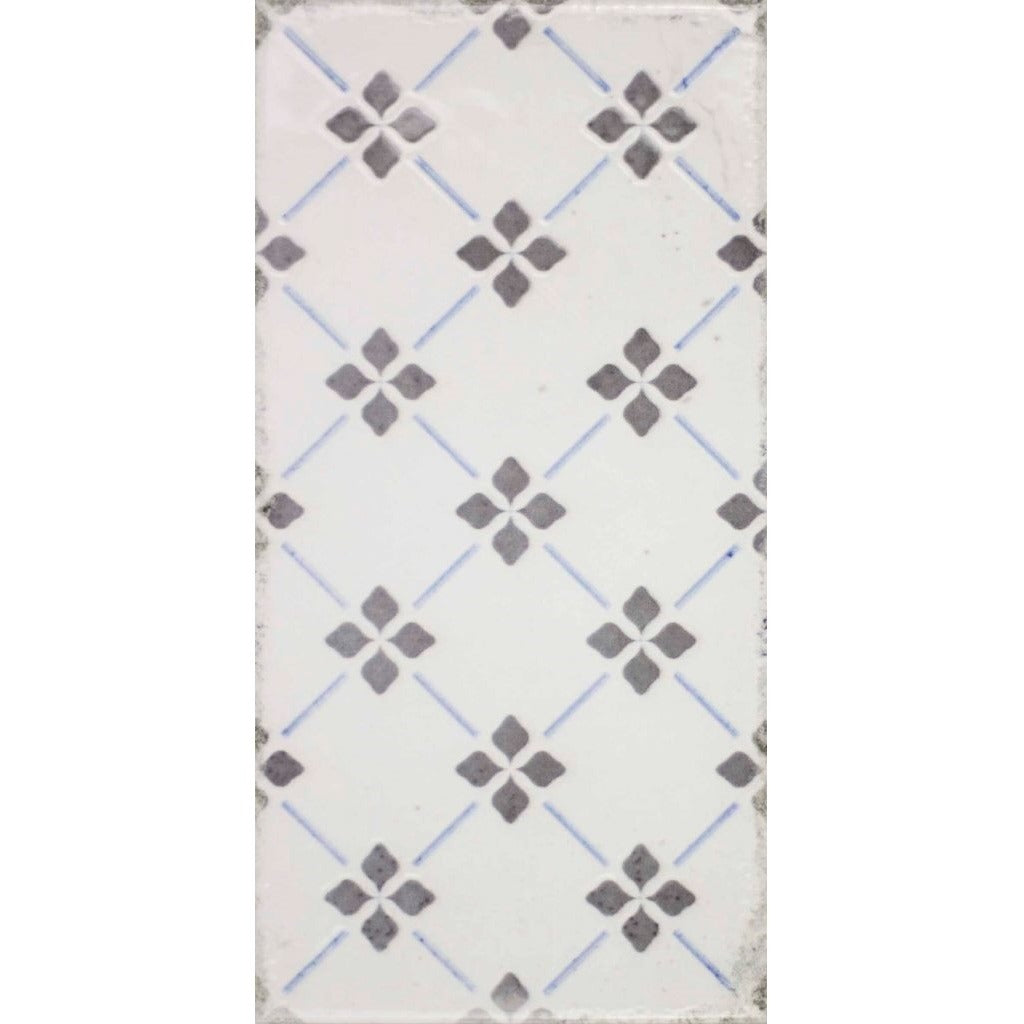Vita Blue and White Pattern Tiles