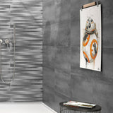 Cut Sample: Rust Dark Grey Wall Tiles