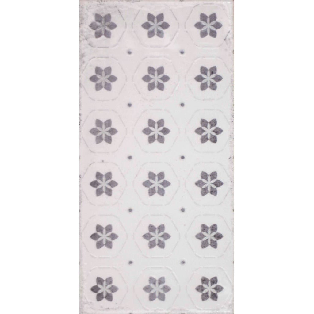 Vita Black and White Decorative Tiles