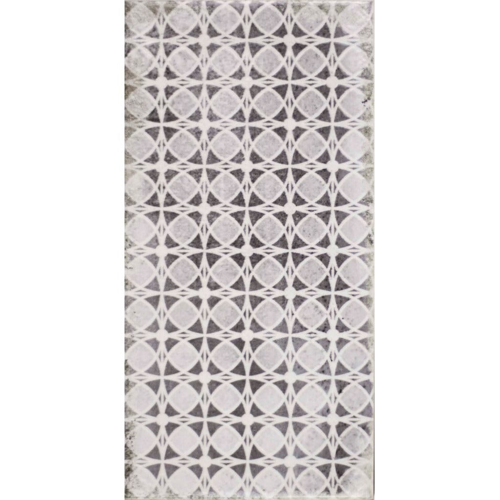 Vita Black and White Decorative Tiles