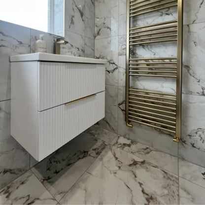 Safari Statuario Marble Effect Tiling
