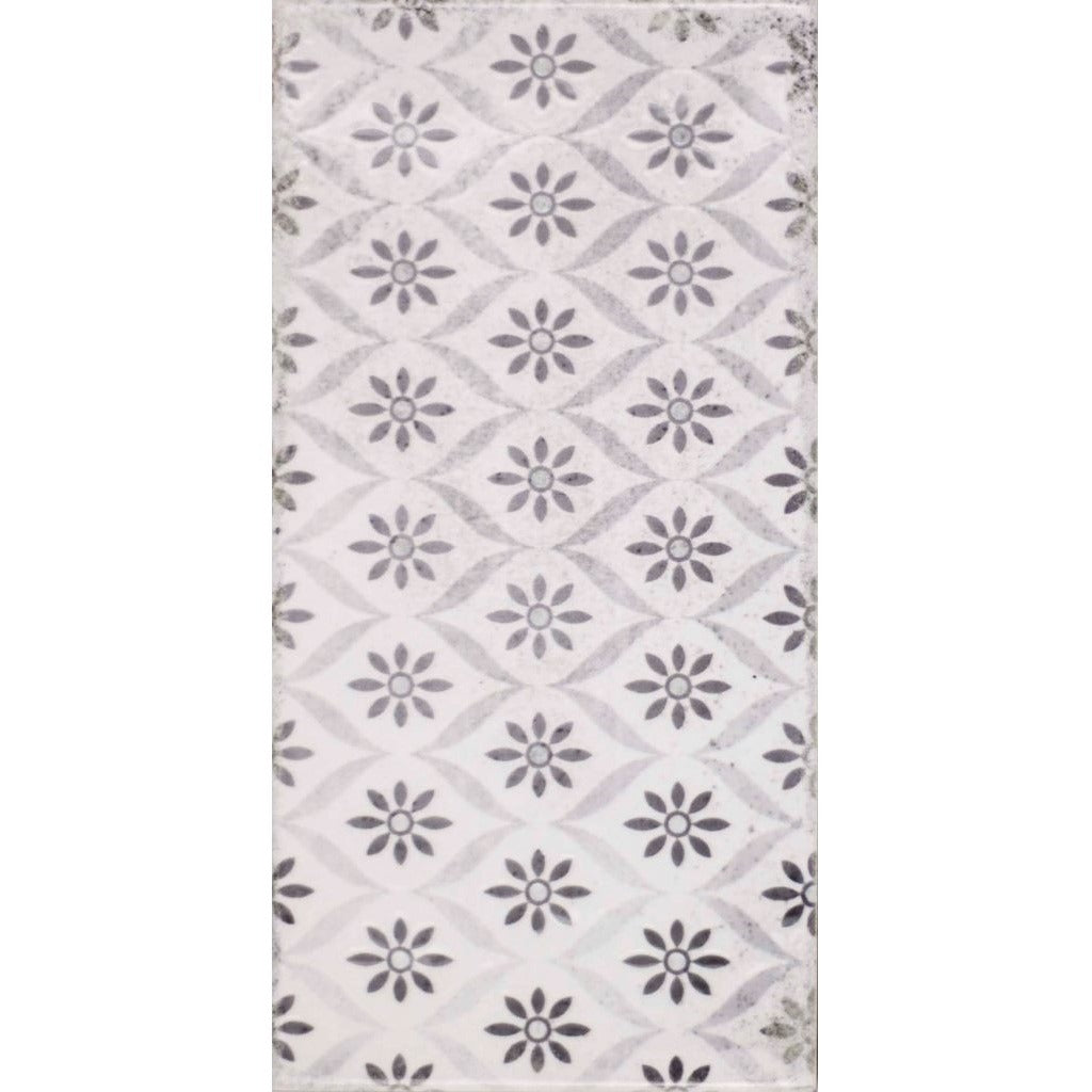 Vita Black and White Decorative Tiles
