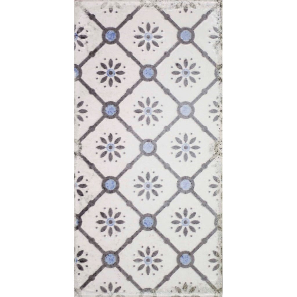 Vita Blue and White Pattern Tiles